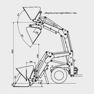 Agromasz Frontlader mit Parallelführung Euro