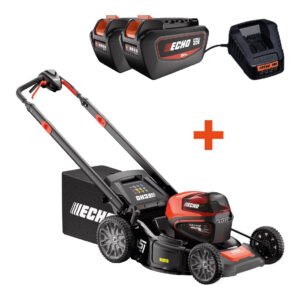 ECHO Akku Rasenmäher DLM-5100SP inkl. 2x 5,0Ah Akku und Schnellladegerät