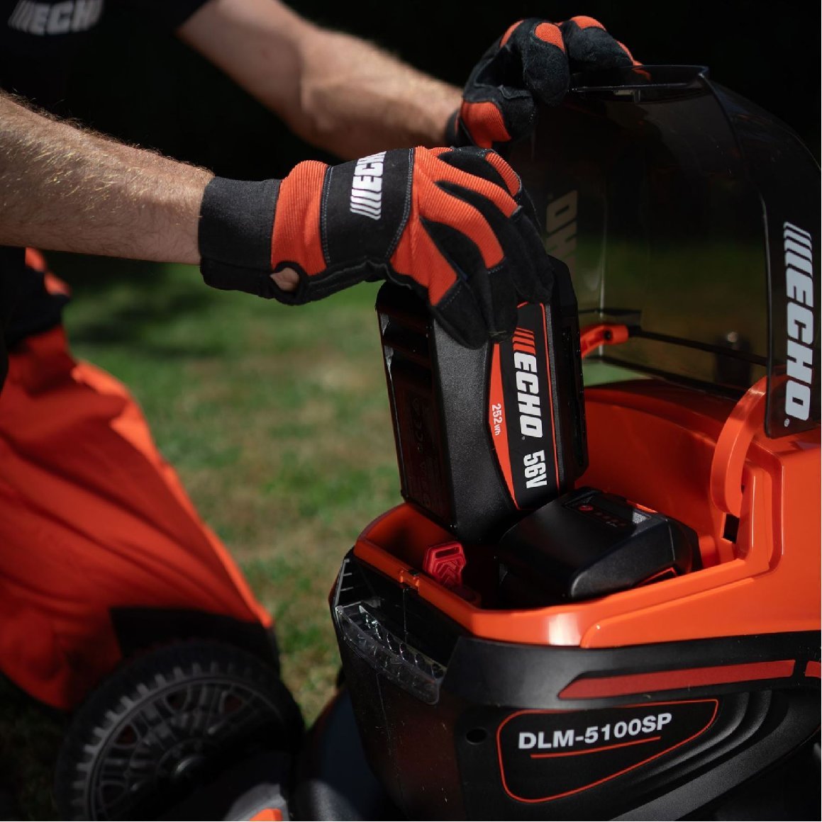 ECHO Akku Rasenmäher DLM-5100SP -ohne Akku und Ladegerät