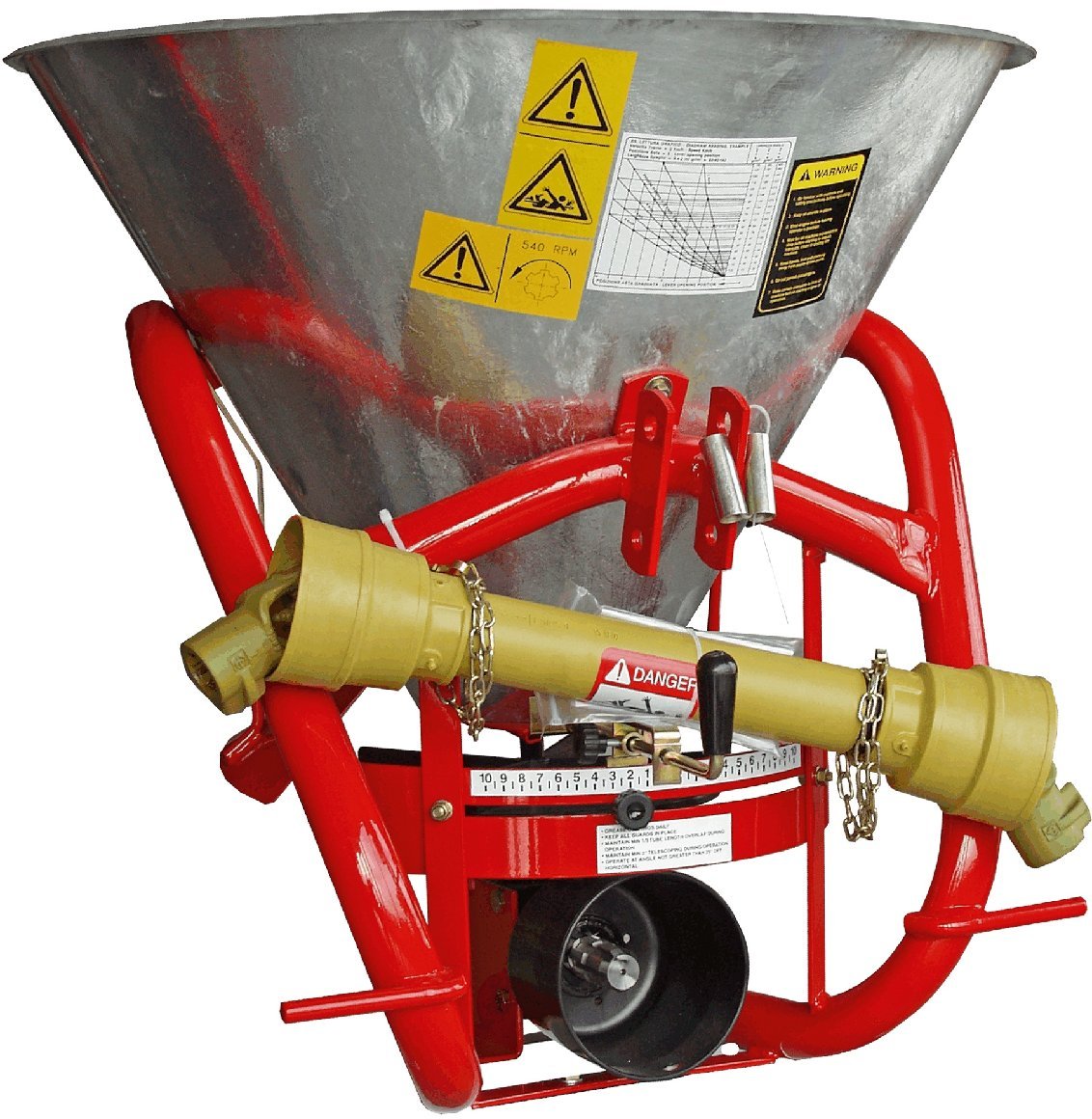 ERCO Aufsattel-Schleuderstreuer ASSP-100