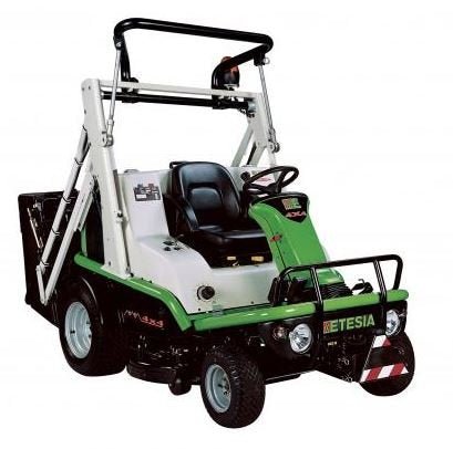 Etesia Profi-Aufsitzmäher Hydro 124 DX