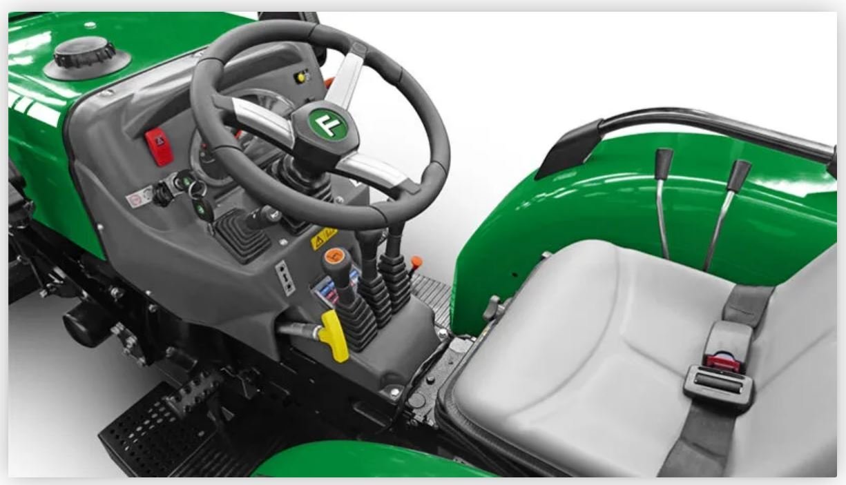 FERRARI Kompakttraktor Raptor 35 -Grundmaschine ohne Bereifung