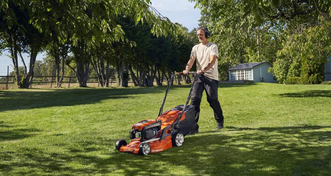 Husqvarna Benzin-Rasenmäher LC 347VE