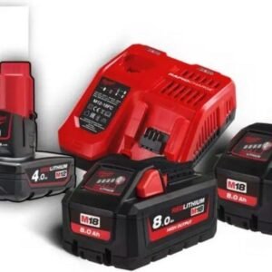 Milwaukee 18V Starterset M18 HNRG-802 18V Starterset Akku + Ladegerät Set