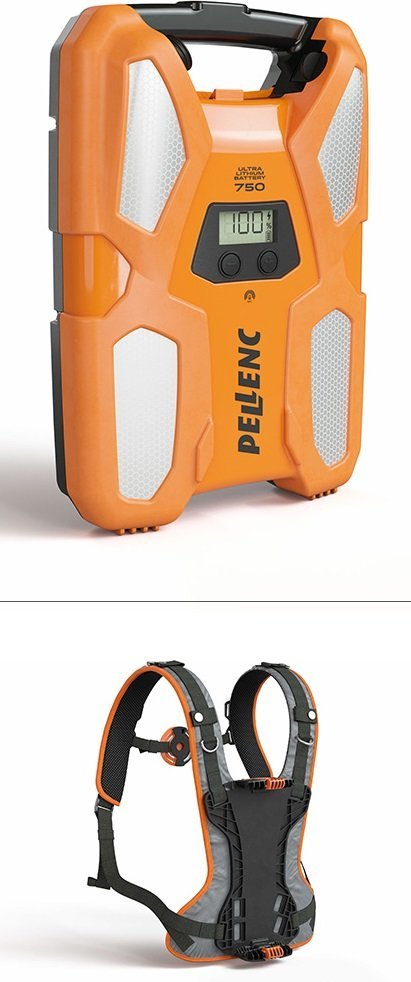 Pellenc Akkus Paket ULiB 750 + Tragesystem ULiB 750