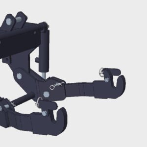Rahm Frontkraftheber mit Joystick und eigenem DW KAT 1