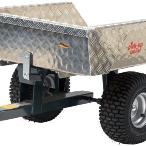 Remarc Anhänger GT-Trailer, kippbar - mit Wanne aus Aluminium Riffelblech