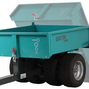 Remarc Anhänger Quattro Trailer Bodenschonend mit 4 Breitreifen