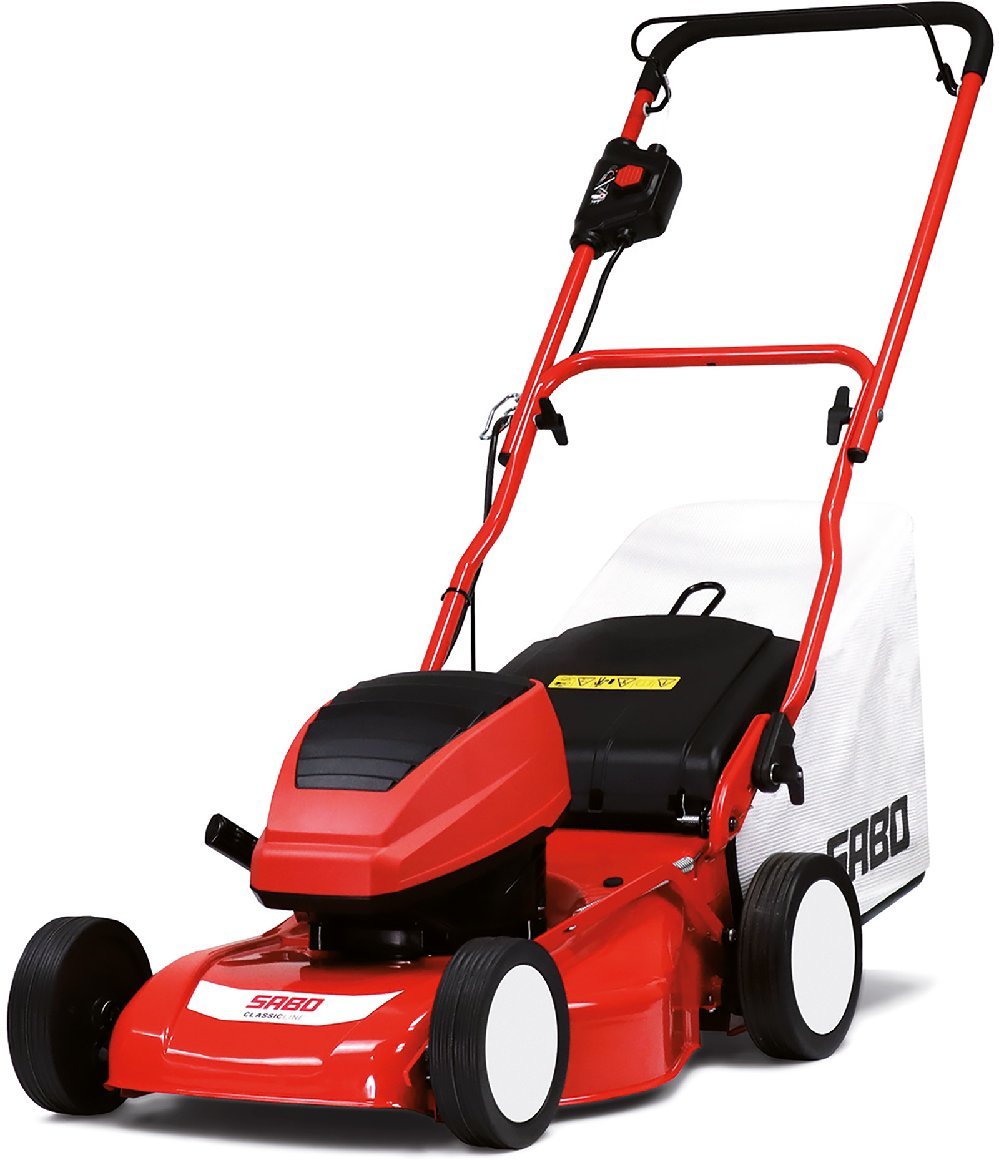 Sabo Akku-Rasenmäher 45-Accu Classic mit 4 Ah Akku und Ladegerät