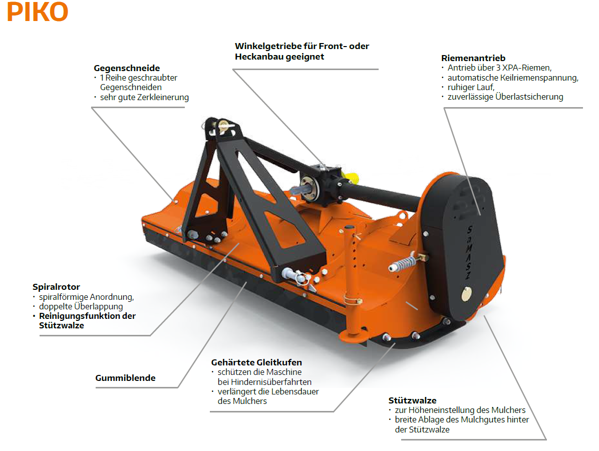 SaMASZ Schlegelmulcher Piko 100