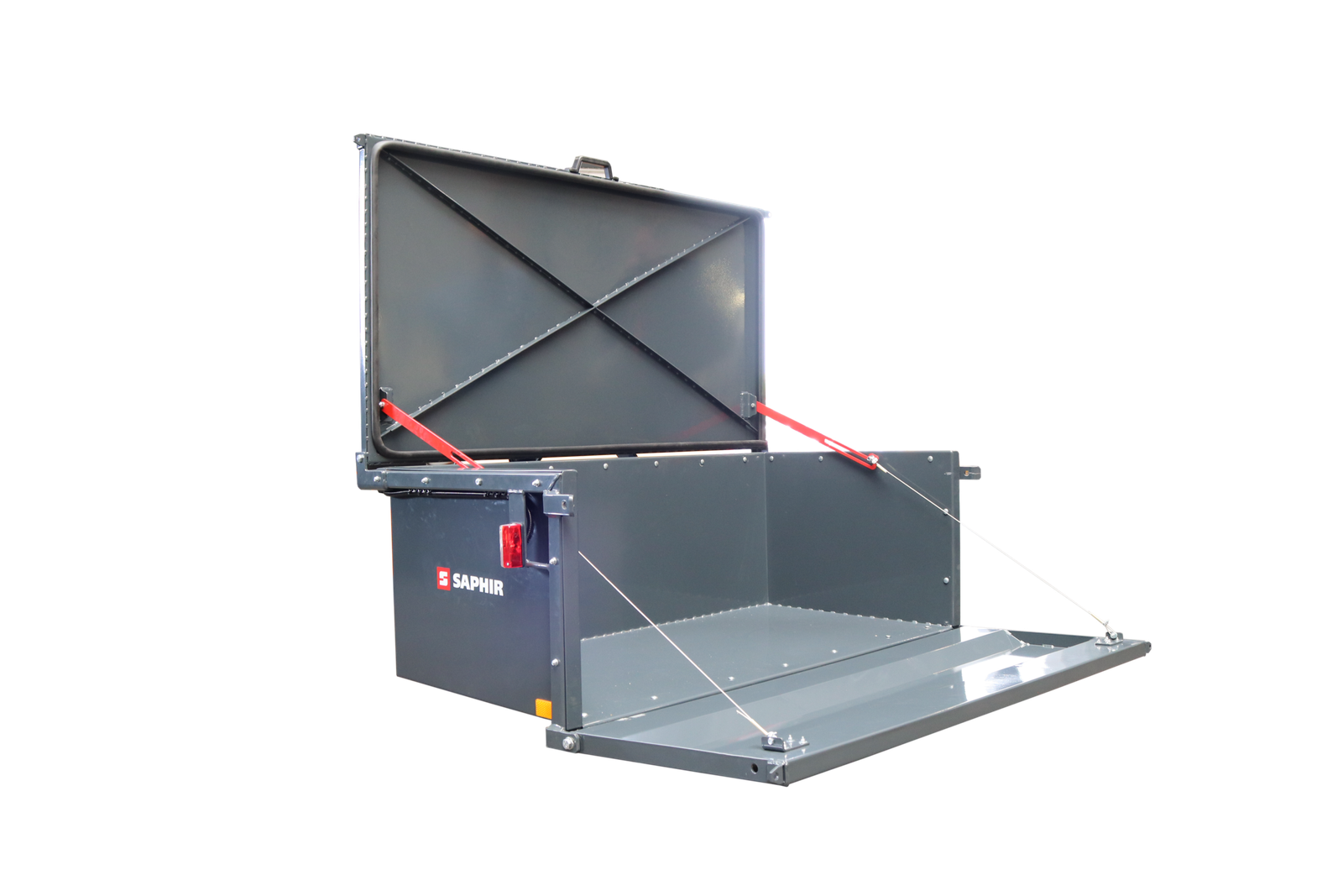 SAPHIR Transportbox TB 141 - Euro- und Dreipunktaufnahme, Spritzwassergeschützt