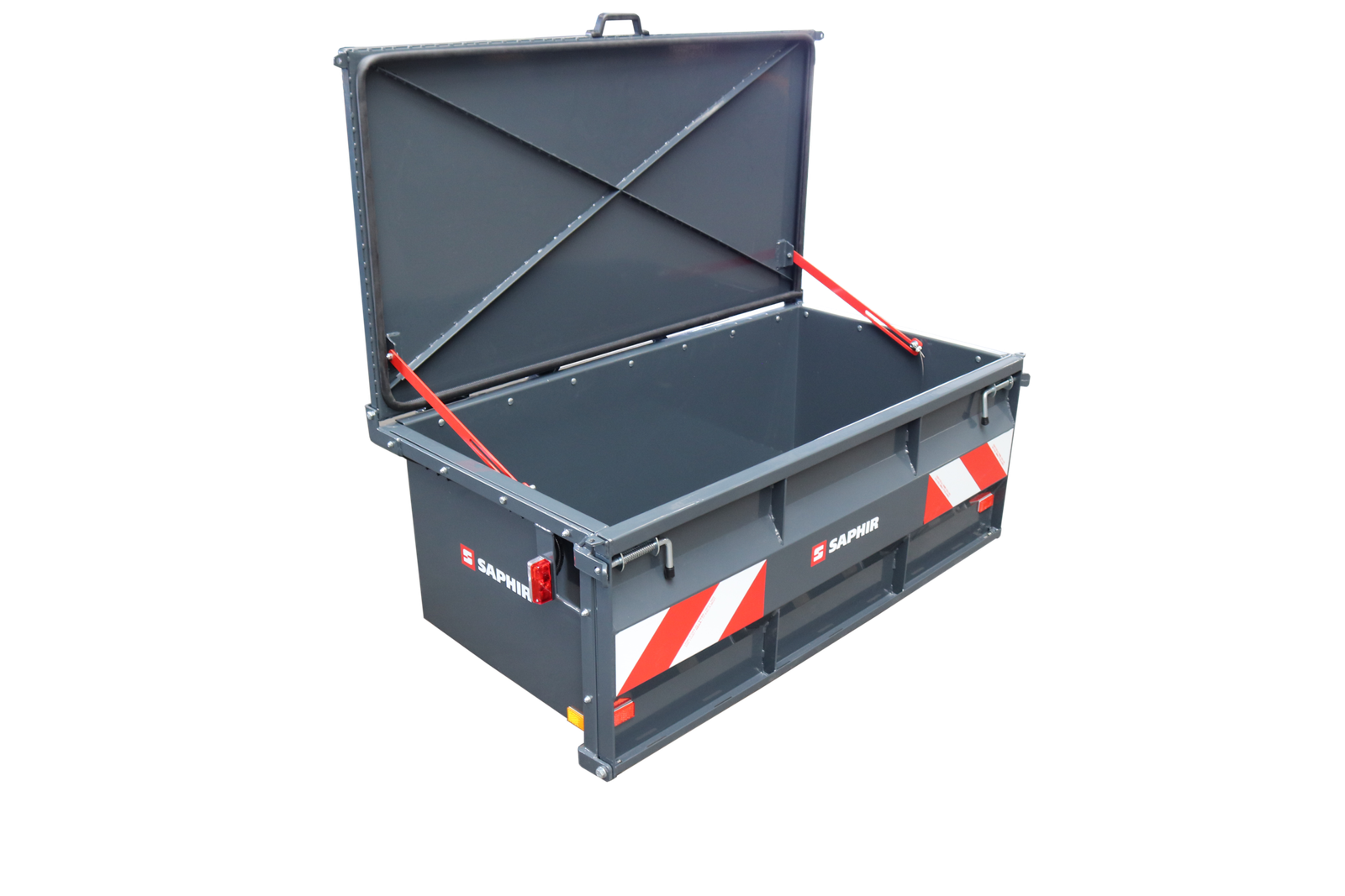 SAPHIR Transportbox TB 141 - Euro- und Dreipunktaufnahme, Spritzwassergeschützt