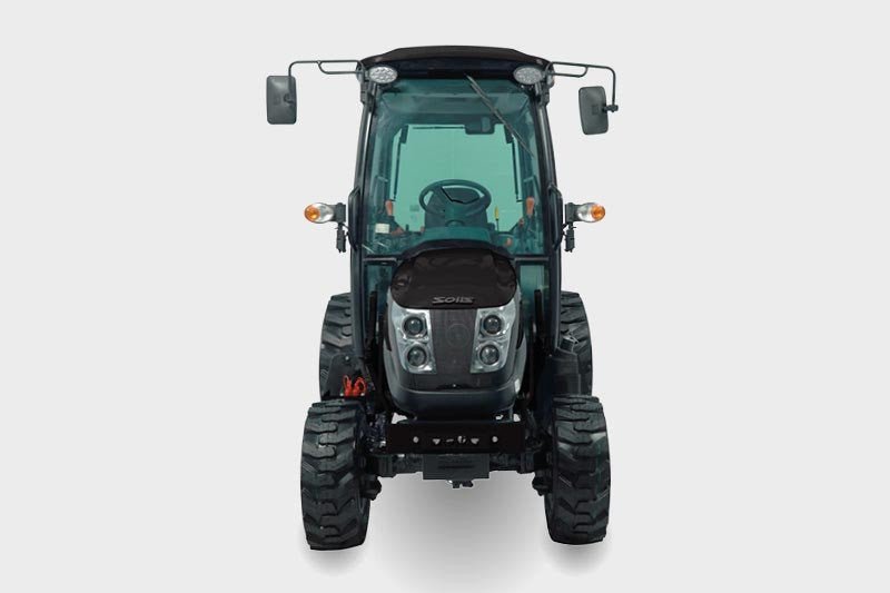 Solis Kompakttraktor 26 9+9 Panther in schwarz mit Kabine Grundmaschine ohne Bereifung