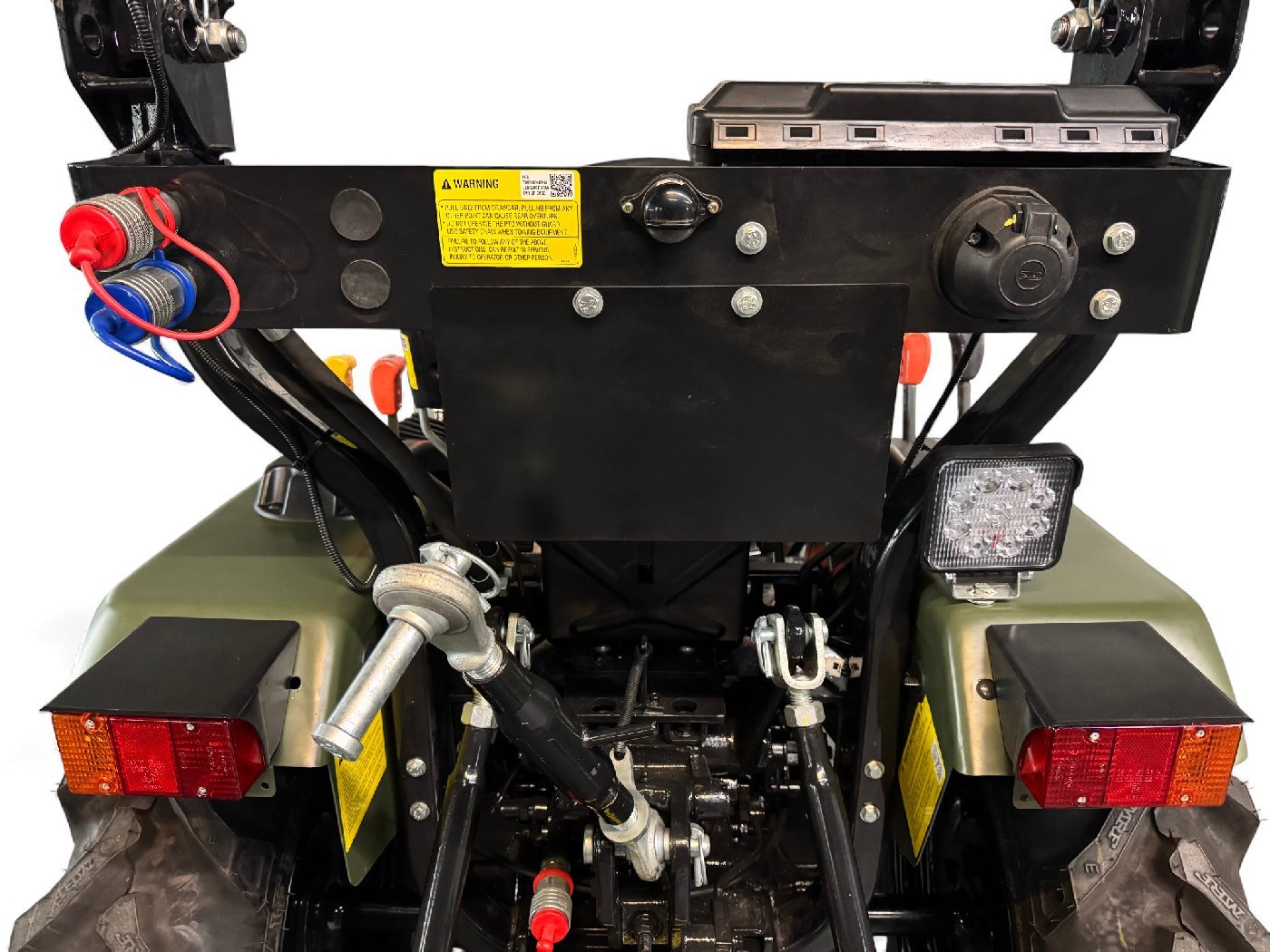 Startrac Allrad-Kleintraktor 22 Nato-Grün mit Ackerstollenbereifung