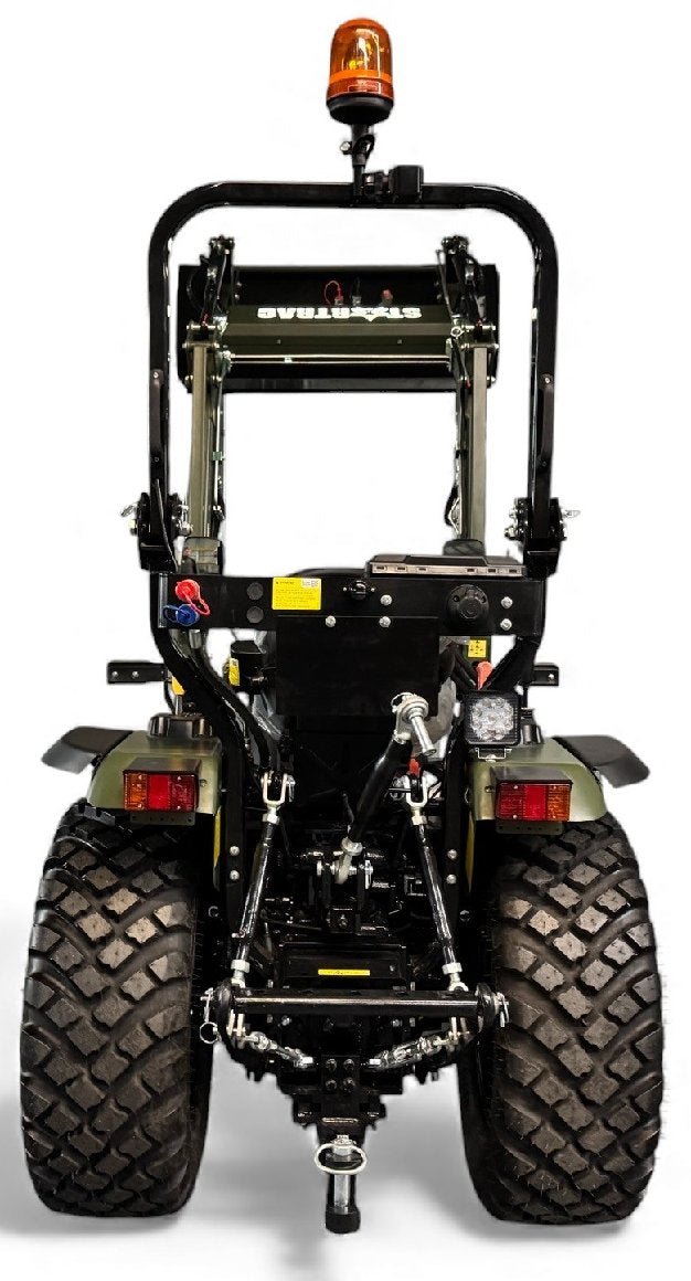 Startrac Allrad-Kleintraktor 26 mit Galaxy-Garden-Pro-Bereifung + Frontlader inklusive Schaufel