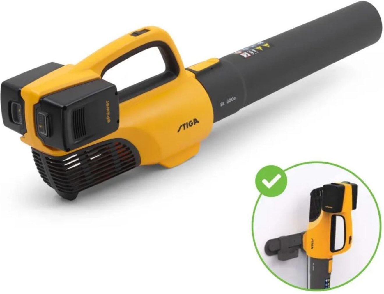 Stiga Akku Laubbläser BL 300e Kit Inklusive 2x 20V ePower-Akkus