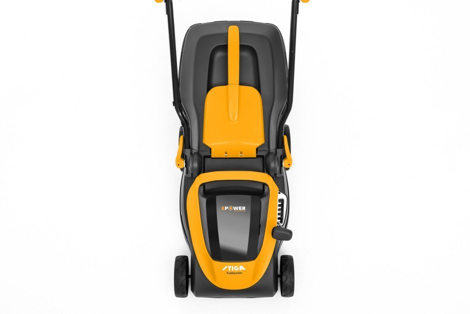 Stiga Akku-Rasenmäher Collector 136e Vorteils-Set mit Trimmer GT 100e - inkl 2x Akku 20v/2Ah und 2x LG C 215 M