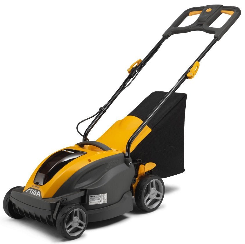 Stiga Akku-Rasenmäher Combi 336e Kit mit 2 Ah Akku und Schnell-Ladegerät