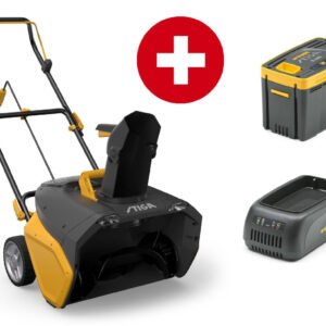 Stiga Akku Schneefräse ST 700e Kit - mit Akku und Ladegerät