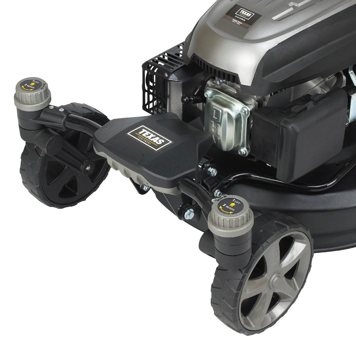 Texas Benzin-Rasenmäher mit Radantrieb ZT 5110TR / WE Zero Turn + E-Start