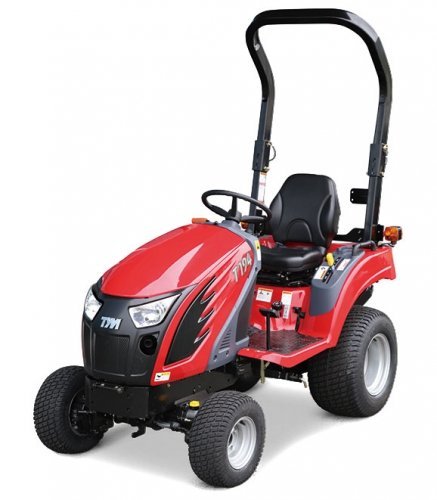 Tym Allrad-Diesel-Kleintraktor T194 mit Rasenbereifung und 137cm Zwischenachsmähwerk