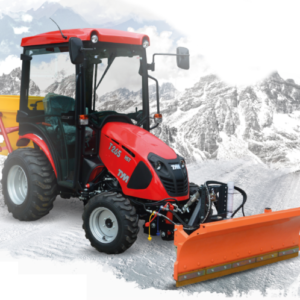 Tym Allrad-Kompakttraktor T25 HST mit Winterpaket Kabine, Schneeschild + Streuer