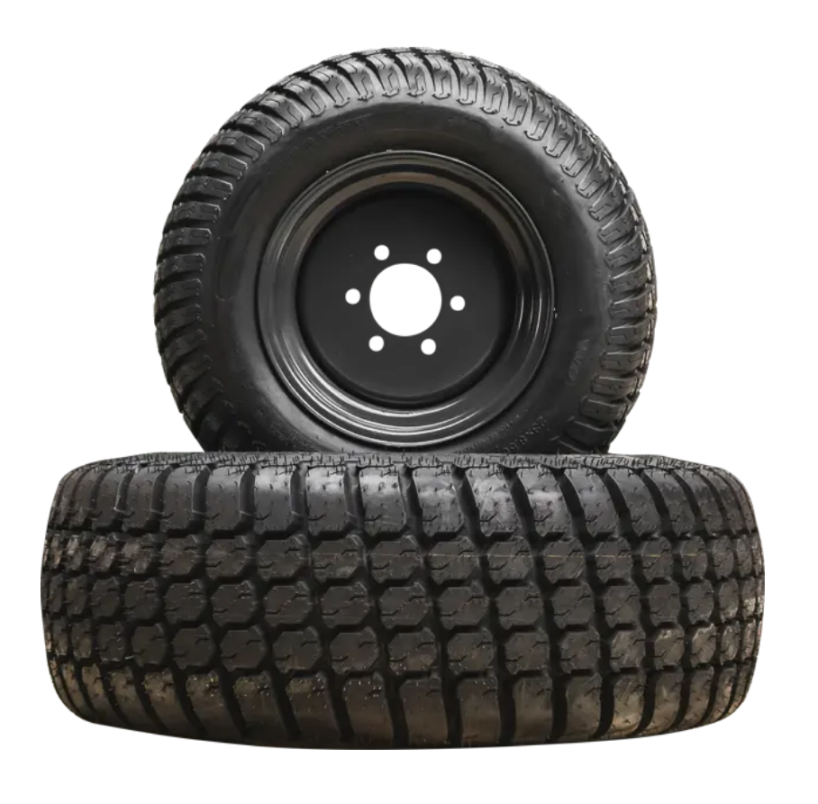 Tym Rasenbereifung vorne 215/70R16, hinten 310/75-24 passend für Tym Allrad-Kompakttraktor F25, F50, 5025, 6225