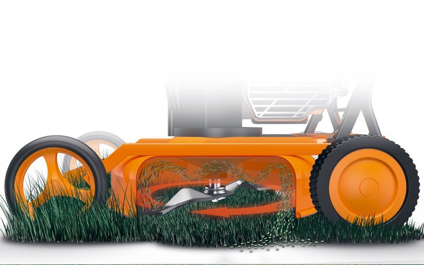 AS-Motor Benzin-Mulchmäher mit Vario-Radantrieb 510 ProClip 2T ES A - Ausstellungsgerät – Bild 5