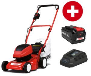 Sabo Akku-Rasenmäher 40-Accu Classic Set mit 4 Ah Akku und Ladegerät
