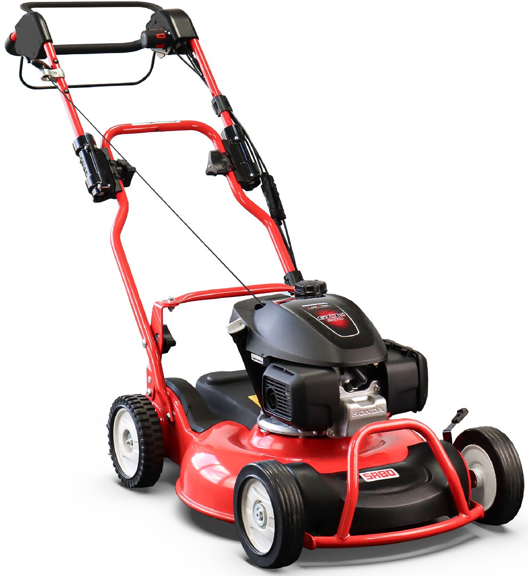 Sabo Profi-Benzinmulchrasenmäher mit Radantrieb 53-PRO M Vario Honda