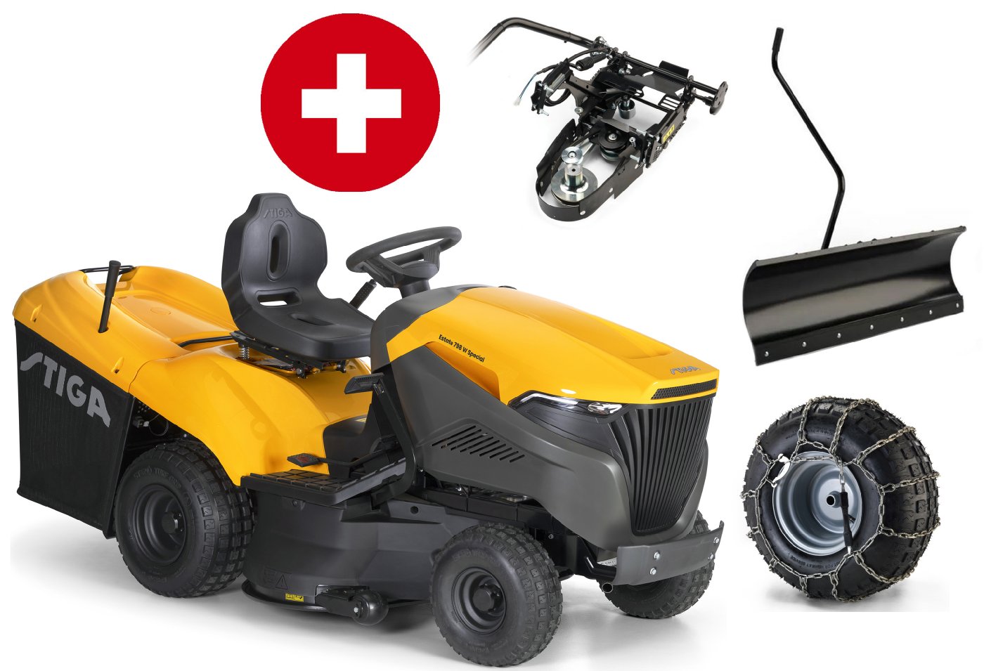 STIGA lawn tractor