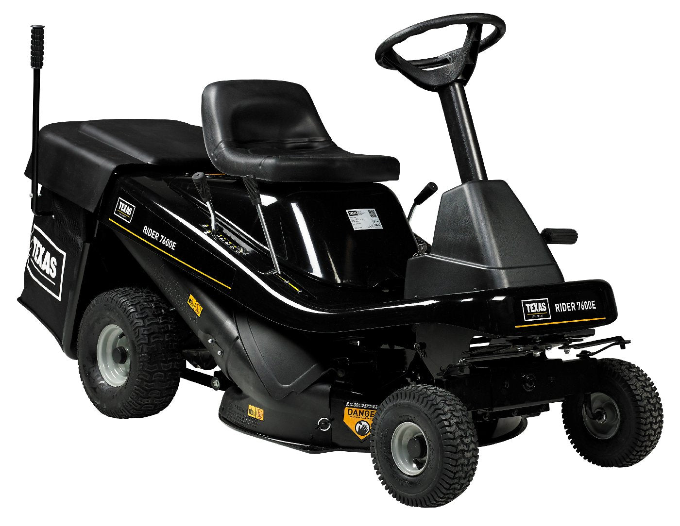 Texas Ride-on Mower Rider 7600E 3in1 incl. Mulching Kit