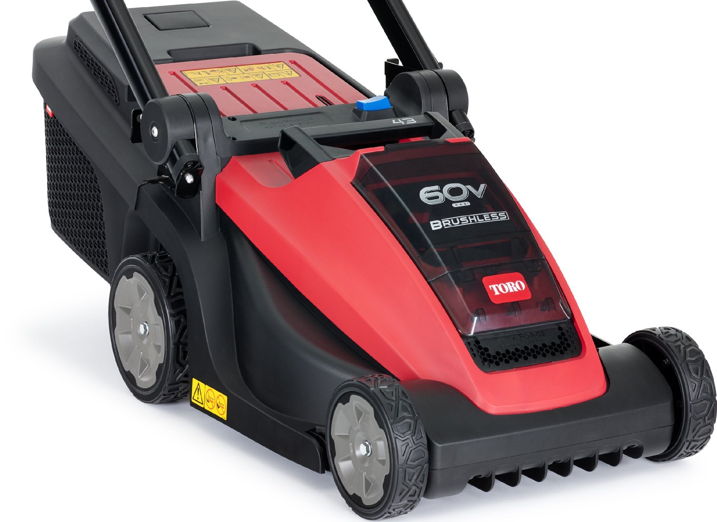 Toro Akku-Rasenmäher eMulticycler eL43VST 43 cm Rasenmäher - Set mit 4 Ah Akku und Ladegerät – Bild 4